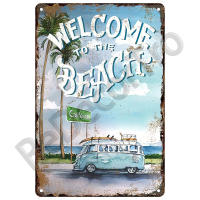 Placa de estaño Vintage para decoración de pared, letrero de Metal, playa, casa, playa, Verano - details 4