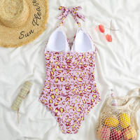 Trajes de Baño de Una Pieza para Mujer, Bañador elegante, Reductor, Halter, Playa, Verano, Push Up, Aprieta Barriga, Tankinis - details 33