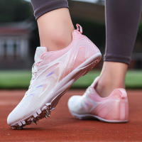Nuevos zapatos de pista, picos para hombres y mujeres, zapatillas de salto largo de pie para correr de medio y largo. - details 6