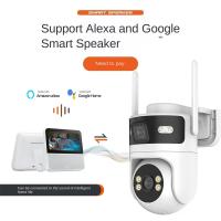Cámara de Seguridad Dual Lente Tuya WiFi 4K 8MP Vigilancia sin Cable Detección de Movimiento - details 2
