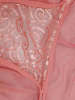 Conjunto de falda y tanga sexy para mujer, estilo europeo y americano, con tiras de encaje y diseño sin espalda. - details 14