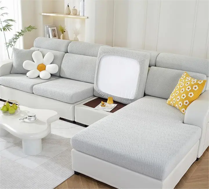 Funda Ajustable para sofá de 3, 2 y 1 Plazas, cubierta Elástica Resistente al Desgaste,Protector de Asiento - 1