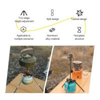 Soporte de Expansión para Estufa de Tipo Tarjeta Estante Estable de Altura para Campamento y Barbacoa Aleación de Aluminio Deportes y al Aire Libre - details 5