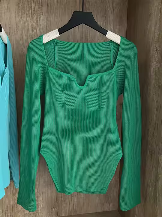 Suéter de Punto Largo para Mujer Moda de Abrigo - 1