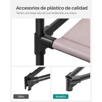 Armario de Tela 12 con Barra y Estantes Armario Estable para Dormitorio, Vestidor 150 x 45 x 175 cm - details 40