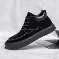 Nuevas botas de piel de oveja, zapatos Chelsea de gamuza, marca de diseño de moda rusa de bajo precio para hombres - details 4