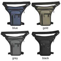 Bolsa de Viaje Táctica para Motocicleta Bolsa de Cintura de Deportes al Aire Libre de Cuero PU - details 1