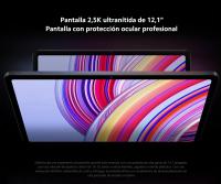 Tablet Xiaomi Redmi Pad Pro 6GB/128GB WiFi Pantalla 12.1" Resolución 2560x1600+ Tasa de refresco 240 Hz Cámara trasera 8MP 4 Altavoces Procesador Snapdragon ®   Plataforma móvil S7 Gen 2 Batería 10000 mAh Carga 33W - details 1