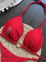 Conjunto de Bikini Halter de Color Sólido RUOTONSEPT Traje de Baño de Estilo Brasileño para Mujeres - details 41