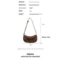 Bolso mujer 2025 nueva moda bolso de mensajero de hombro de alto sentido diseño de nicho bolso de cercanía - details 0