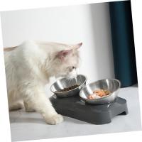 Bol para Gatos Ergonómico Inclinado Contenedor de Alimentos para Mascotas Duradero - details 6