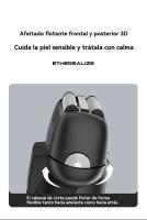 Afeitadora eléctrica inteligente afeitadora de lavado corporal afeitadora eléctrica recargable reciprocante especial para hombres - details 8