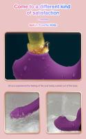 Potente Vibrador G-Spot 15 Modos Ventosa de Estimulación Cervical Juguete Intimal para Mujeres - details 2