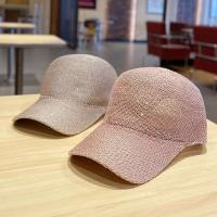 Gorra de Béisbol para el Verano Protección UV Ajustable Color Sólido Sombrero de Playa Casual para Mujer - details 5