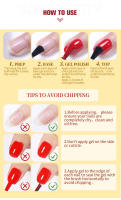 Esmalte de Uñas de Gel Semi-permanente Top Coat y Base de Alta Calidad 10ml Belleza en Tus Manos - details 20
