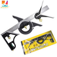 Regla Angulosa Cuadrada de Acero Inoxidable Herramientas de Medición Móvil para Carpintería Conjunto Combinado Multifuncional - details 0