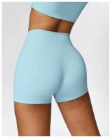 Pantalones Cortos de Yoga de Cintura Alta Leggings Deportivos Suaves para Mujeres - details 21