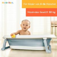 Bañera Plegable para Bebé de 80cm con Soporte Bañera de Bebé con Termómetro - details 38