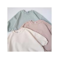 Nueva versión coreana ins mono infantil ropa de primavera y otoño para niños y niñas ropa de escalada ropa de pedo de manga larga suelta de color sólido - details 1
