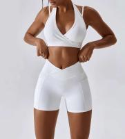 Conjunto de yoga sin costuras de 2 piezas para mujer, sujetador para gimnasio y correr, ropa deportiva, body, sujetador deportivo - details 13