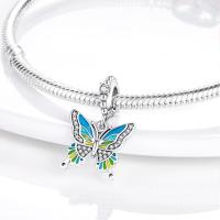 Silver Fit-pulsera de circonio para mujer, serie de mariposas de 3mm, joyería artesanal, nuevos artículos, Material metálico - details 5