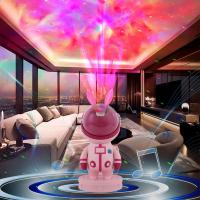 Xingzai astronauta bluetooth estrella luz dormitorio atmósfera astronauta estrella gitana luz colorida - details 3