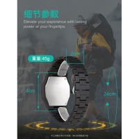 con un reloj simple para hombre de alta gama - details 9