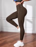 Mallas sin costuras para mujer, pantalones deportivos de fitness, cintura alta, levantamiento de cadera, vientre, secado rápido, yoga - details 35