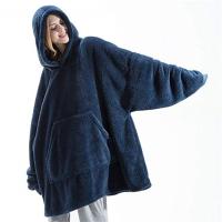 Sudadera De Punto De Lana Doble Cara Para Mujer Y Hombre Abrigo Cálido Con Bolsillos Grandes Estilo Básico De Invierno - details 10