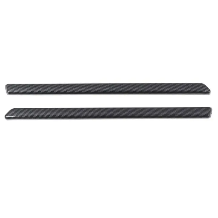 Toyota 4Runner TRD Pro Rejillas Frontales Mate Negras Inserciones Cubierta de Rejilla Centro ABS 2PCS - 1