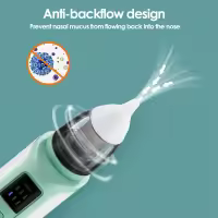 Absorbente Nasal Eléctrico para Bebé, Limpiador Silencioso, Rinitis de Obstrucción Niños - details 9