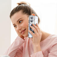 Funda De Soporte de Anillo Magnético Transparente, Galvanoplastia Para OPPO A79 5G - details 2