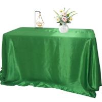 Mantel de satén para boda, fiesta, ración, ducha, Navidad, restaurante, banquete, mantel (rojo) - details 8