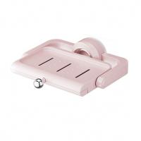 Caja de jabón giratoria con ventosa estilo crema, soporte para jabonera no perforado montado en la pared, estante de almacenamiento de jabón extraíble impermeable - details 10
