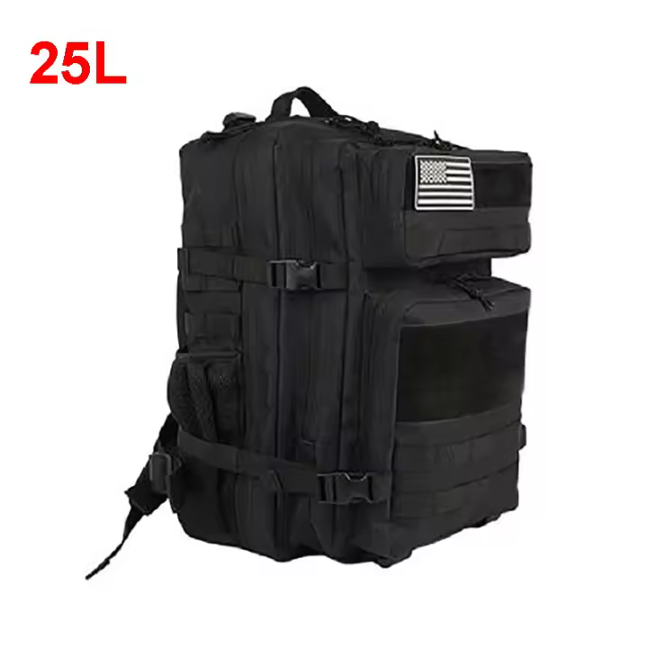 Mochila Táctica Impermeable Unisex Ideal para Acampar y Senderismo Bolsa de Gimnasio de 25 L y 45L para Viajes al Aire Libre - 1