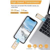 Drive OTG de Memoria USB 4 en 1 A prueba de golpes, Capacidad de 512GB y Más - details 1