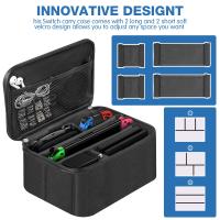 Bolsa de transporte portátil para consola, estuche de viaje, soportes para Gamecard, bolsa de almacenamiento para NS - details 17