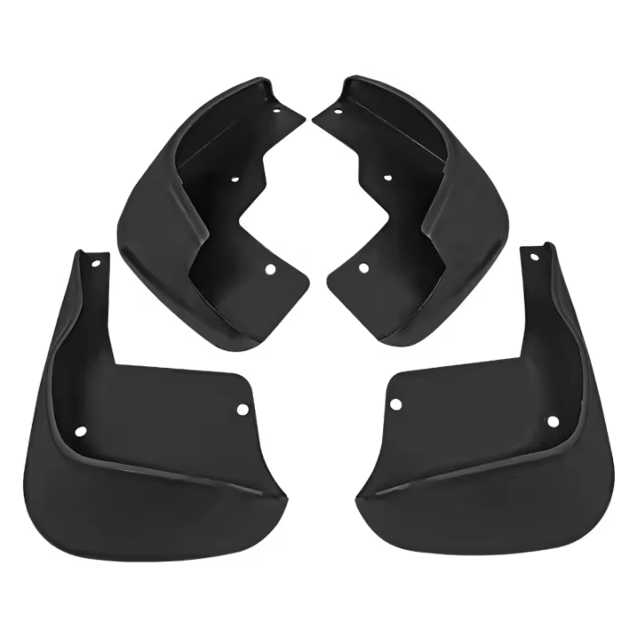 Guardabarros para Peugeot 206 206 + 1998 - 2012, accesorios, guardabarros antisalpicaduras, ruedas delanteras y traseras, protectores contra salpicaduras, pegatina de piezas de guardabarros - 1