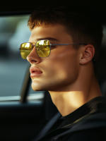 Gafas de sol para hombre Gafas de sol Gafas clásicas polarizadas - details 1