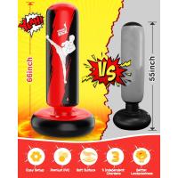 Boxeo Niños, Bolsa De Boxeo Inflable De Pie para 3-8 Niños, Pelota De Boxeo Regalos para Niños Y Niñas, Saco De Boxeo De Pie para Niños Set para Practicar Karate, Taekwondo, MMA - details 9