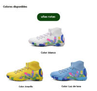 Zapatos de fútbol del mismo estilo para hombres y mujeres, AG, TF Adecuado para niños, adultos, fútbol, ​​pastizales - details 1