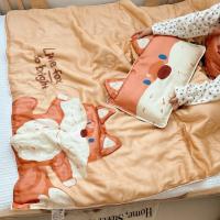 Suministros de cama, funda de almohada suave de dibujos animados, funda de cojín suave y elegante Rectangular, funda de cojín portátil acogedora para sala de estar - details 7