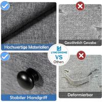 con 10 cajones de tela, cómoda para dormitorio, mueble de almacenamiento, muebles de dormitorio, cómoda para cocina, oficina, pasillo, mueble para TV con cajones - details 24