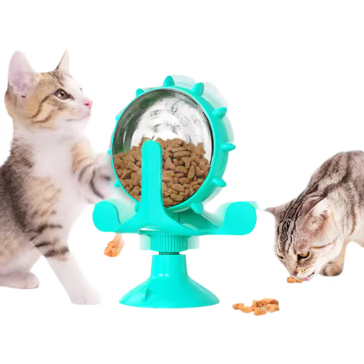 Juguete para Mascotas Alimentador de Comida Lentamente Trasero para Perros y Gatos - 1