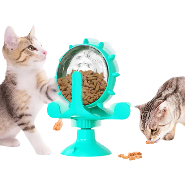 Juguete para Mascotas Alimentador de Comida Lentamente Trasero para Perros y Gatos - 1