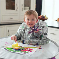 Tapete de Mesa de Lona para Comer, Cubierta de Alimentación Infantil para Silla Alta, Aprender A Comer de Forma Autónoma, Estera de Pintura de Graffiti. Bebé - details 7