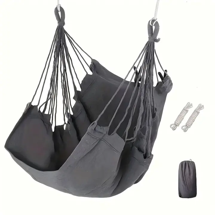 Silla colgante dormitorio hamaca góndola interior mecedora silla columpio al aire libre hamaca - 1