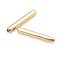 Cuentas de Espaciador de Brasso Dorado de Alta Calidad 30PCS Tamaños de 6.5MM a 18K - details 3