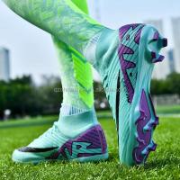 Venta al por mayor de zapatos de fútbol para hombre de diseño de marca, botas de fútbol transpirables, botas de goma para niños para primavera y otoño, deportes al aire libre disponibles en EE. UU. - details 7