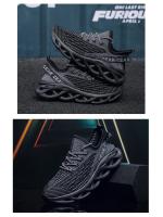 Zapatillas de correr para hombre, zapatos ligeros de suela gruesa para exteriores, calzado de entrenamiento para caminar - details 6